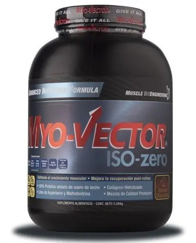 Proteína Myo-vector Iso Zero Carbs 5 Lbs Cappuccino Sin Lactosa