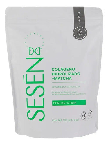 Sesen Matcha Colágeno Hidrolizado Peptidos Bioactivos Sfn