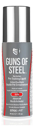 Guns Of Steel Suplemento Deportivo Roll-on 89ml Steelfit Sin Sabor