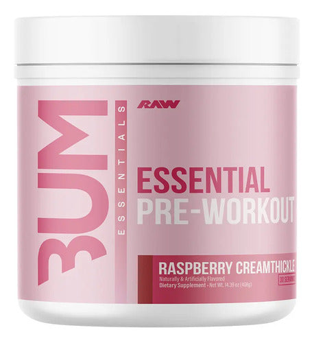 Cbum Raw Essential Preentreno 30 Serv Raspberry Creamthickle