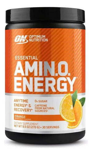Aminoacidos On Essential Amino Energy 30 Servicios Sabores! Sabor Naranja
