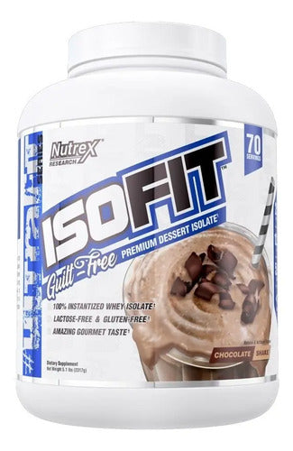 Proteina Isofit 5.1lb 70 Sv Chocolate Shake Nutrex Research