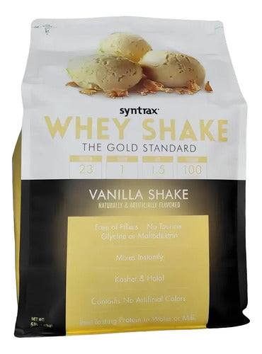 Suplemento En Polvo Syntrax Whey Shake Proteínas Sabor Vainilla En Bolsa De 2.44kg