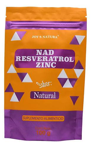 Nad Resveratrol Zinc Joy Natura: Polvo Para Suplemento Nutricional De 100 G Natural