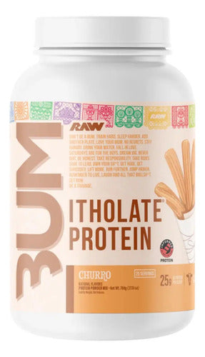 Cbum Raw Itholate Proteina 25 Servicios 1.72 Lb Sabor Churro Churros