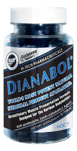 Aminoácidos Hi Tech Dianabol Tabletas Sin Sabor 60 Unidades