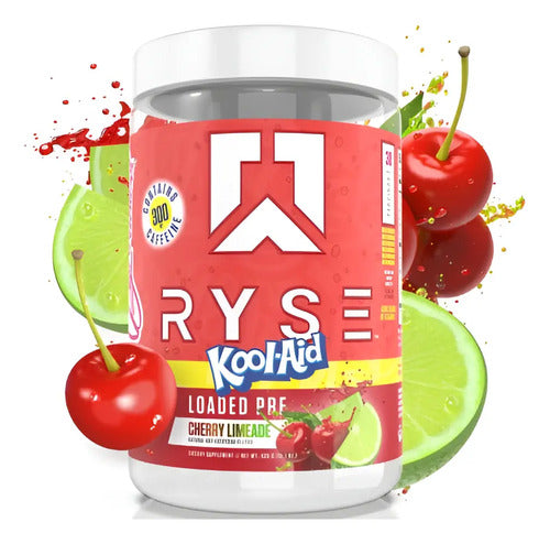 Pre Entreno Kool Aid Ryse 30 Servicios Pre Workout Sabor Cherry Limeade Cherry Limeade