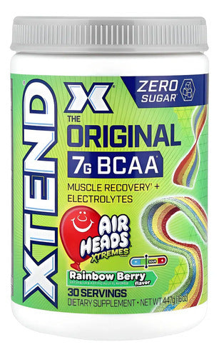 Scivation Xtend Bcaa 30 Servings Sabor Rainbow Berry Airheads