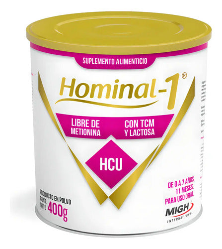 Suplemento Alimenticio Hominal 1 Migh 400 Gr Metabolico Sin Sabor