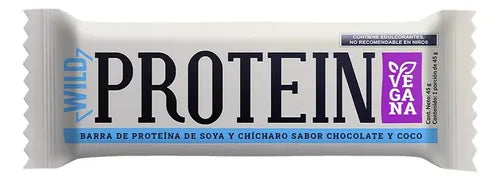 Barra Proteica Wild Foods Barras Wild Protein Sabor Chocolate Y Coco 46 g