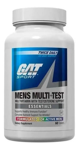 Multivitaminico Gat Mens Multi Test 60 Tabs Sabor Sin Sabor
