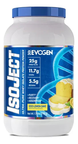 Evogen Isoject 1.71 Lbs Sabor Pastel De Limon
