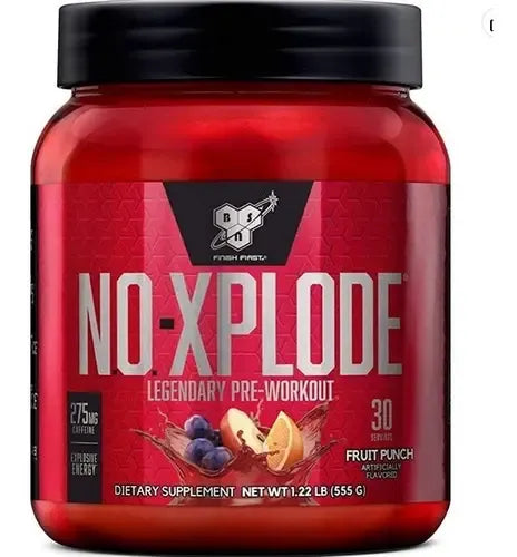 Pre Entreno Bsn No Xplode 30 Servicios Sabor Ponche Frutas Ponche De Frutas