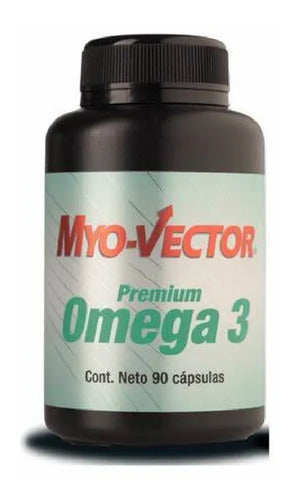 Omega 3 Myo-vector 90 Cápsulas Gel Beneficios Cardiovasculares E Inmunológicos Capsula Gel