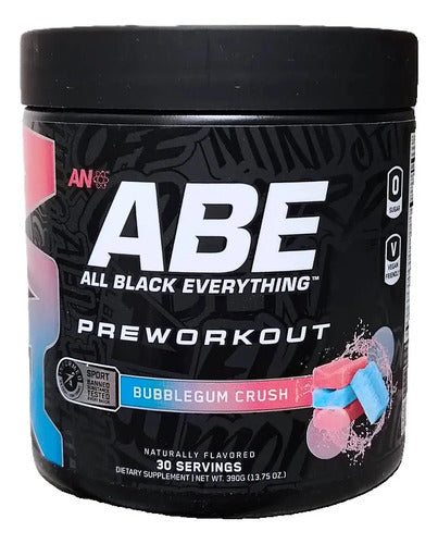 Applied Nutrition Abe All Black Everything Pre-entreno 30srv Sabor Bubble Gum Chicle