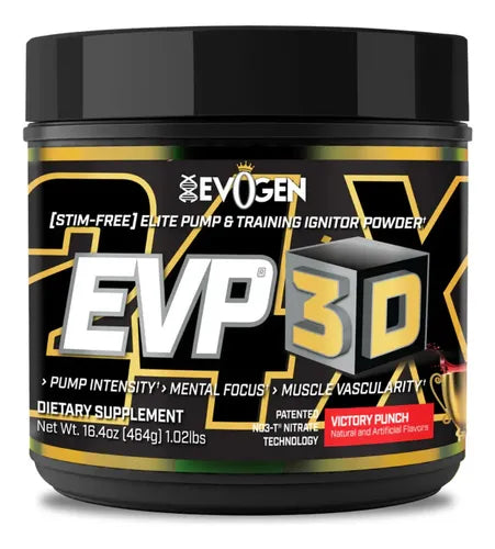 Evogen Evp 3d 40 Servicios Sabor Victory Punch