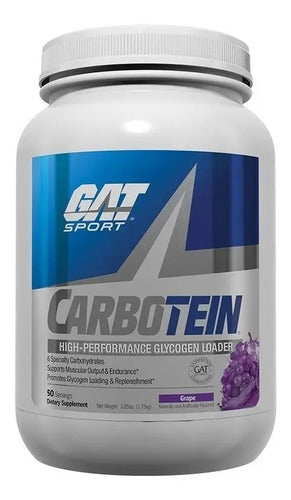 Gat Sport Carbotein Supplemento Deportivo 50 Porciones Sabor Uva
