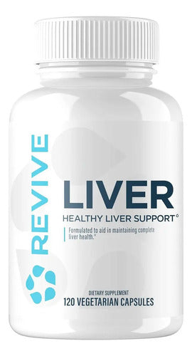 Suplemento Nutricional Hígado Revive Acetyl Tudca 120 Cápsulas Sin Sabor