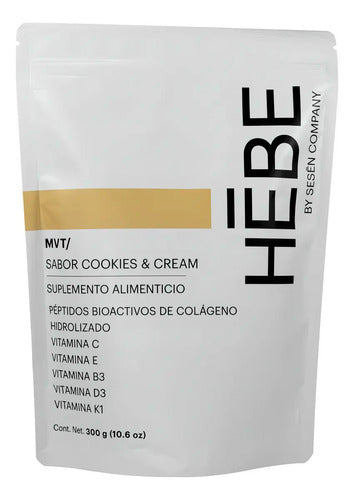 Colágeno Hidrolizado Hebe Mvt 300g Cookies And Cream Sin Lactosa Ni Gluten