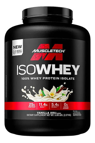 100% Iso Whey Vainilla 5 Lb