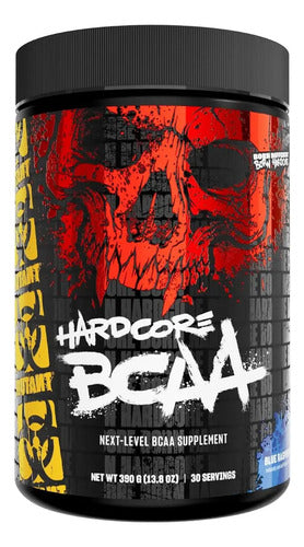 Bcaa Hardcore Mutant Aminoacidos Suplemento 30 Servicios Sabor Blue Razzberry