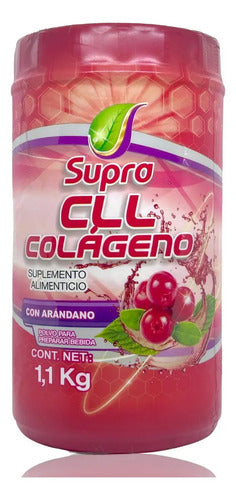 Supra Natura Colágeno Hidrolizado Arándano 1.1 Kg Sin Gluten