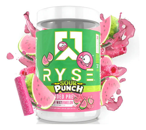 Pre Entreno Ryse Loaded Pre 435 Gr 30 Servicios Sabor Sour Punch Sour Watermelon