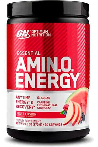 Amino Energy 270gr On Aminoácidos Eaa Cafeína Sabor Fruit Fusion Fusión De Frutas