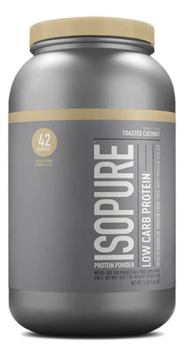 Suplemento En Polvo Isopure Proteína De Low Carb Sabor Coco Tostado X 1.36kg