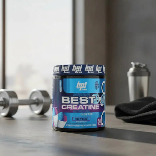 Creatina Bpi Sports Best 300g 50 Porciones Sabor Snow Cone Cono De Nieve