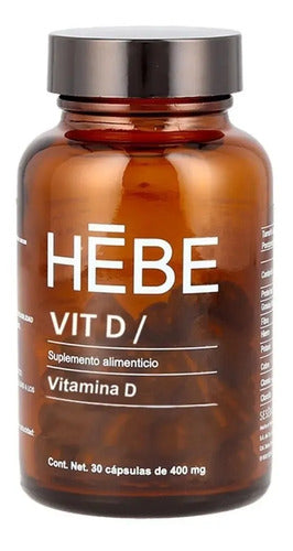 Hebe Sesen Vitamina Vit D 30caps Calcio,magnesio,potasio Sabor Sin Sabor