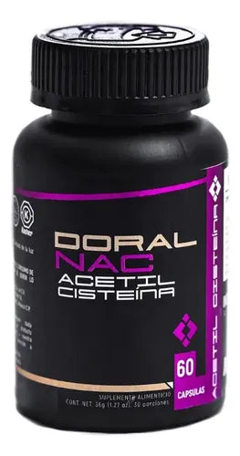 Doral Nac 60 Cap Acetil Cisteina Sabor Neutro