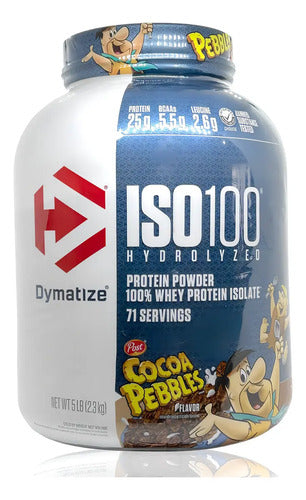 Proteína Dymatize Iso 100 Hidrolyzed Con Sabor A Cocoa Pebbles De 2.3 Kg