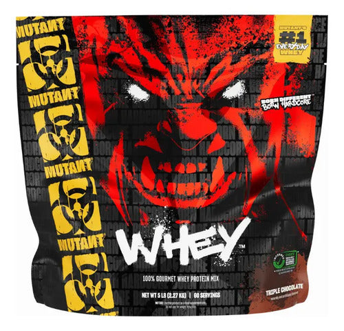 Mutant Whey Proteína En Polvo Sabor Triple Chocolate - 5 Lb