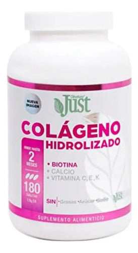 Colágeno Hidrolizado Olnatura En Tabletas, 180 Unidades