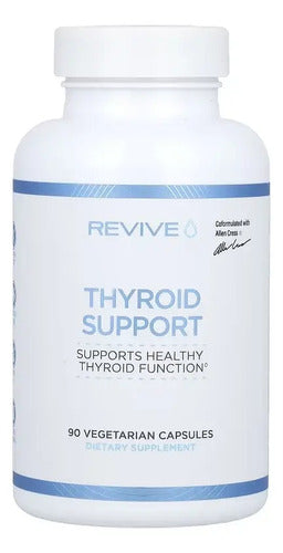 Revive Thyroid Support Refuerzo Para La Tiroides 90 Caps Sabor Sin Sabor