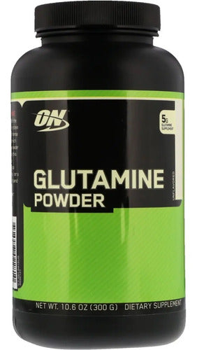 Glutamina Instantánea En Polvo, 300 G, 58 Dosis En Optimum Nutrition, Sabor Sin Sabor