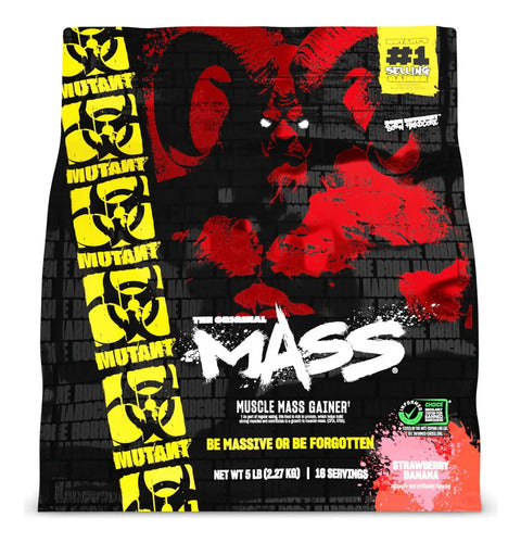 Mutant Mass 5 Lbs Fresa Banana Mutant Frutilla/banana