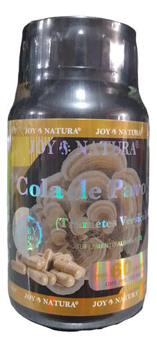 Cola De Pavo 60 Cápsulas Joy Natura Sistema Inmunológico Sabor N/a