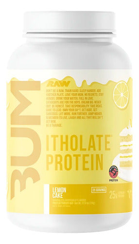 Proteína Aislada Raw Cbum Isolate Protein Sabor Lemon Cake De 1.1 Kg