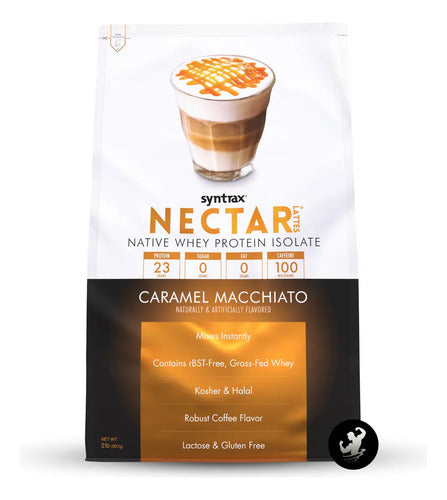 Nectar Sweets 2lb Whey Isolatada Proteina Aislada Syntrax Sabor Caramel Macchiato