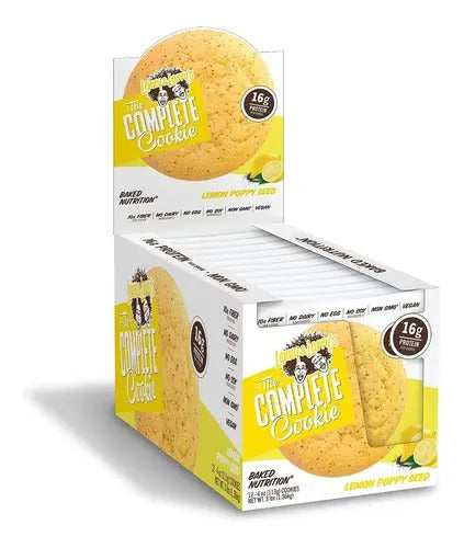 Galleta Proteína Lenny & Larry's 12 Pzs Sabor Lemon Poppyseed