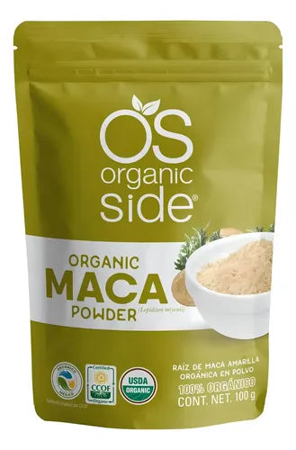 Organic Side Maca Orgánica En Polvo 100 G