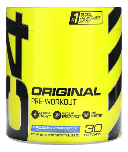 Cellucor Pre Entreno C4 30 Servings Sabor Frozen Bombsicle