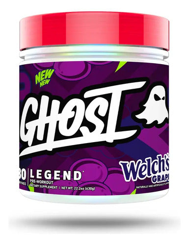 Pre Entreno Ghost Legend 30 Servicios Variedad De Sabores Sabor Welchs Grape