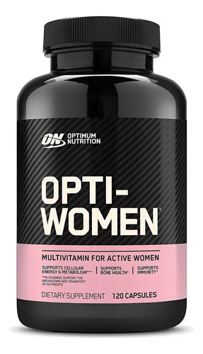 Suplemento En Cápsulas Optimum Nutrition Opti-women Multivitamínico En Frasco Sin Sabor