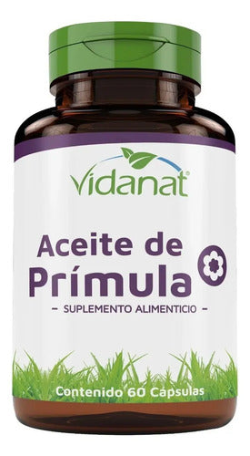 Aceite De Prímula 60 Cápsulas Vidanat Sin Sabor
