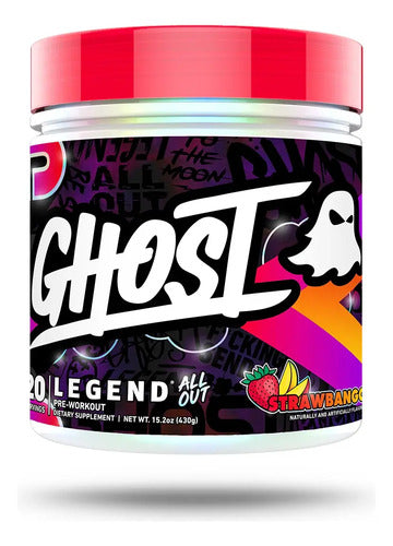 Ghost Legend All Out 20 Serv Sabor Strawbango