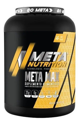 Proteina Meta Nutrition Meta Max 4 Libras Proteina Aislada Sabor Cinnamon Cookies Galletas De Canela