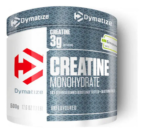 Creatine Monohydrate Dymatize 500g/creapure Sabor Sin Sabor